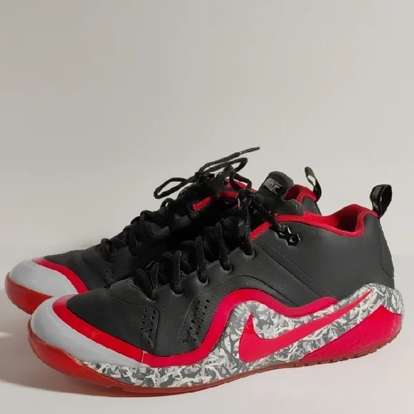 Nike Force Zoom Trout Men's Size 12.5 917838-080 Red Black